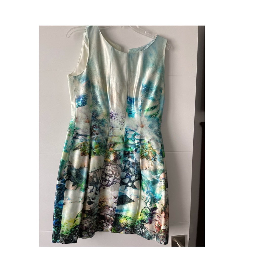 Zara sleeveless  skater flared dress size 6
